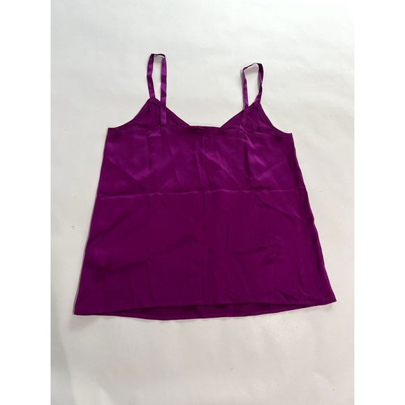 Vince V-Neck Camisole in Purple - Picture 3 of 4